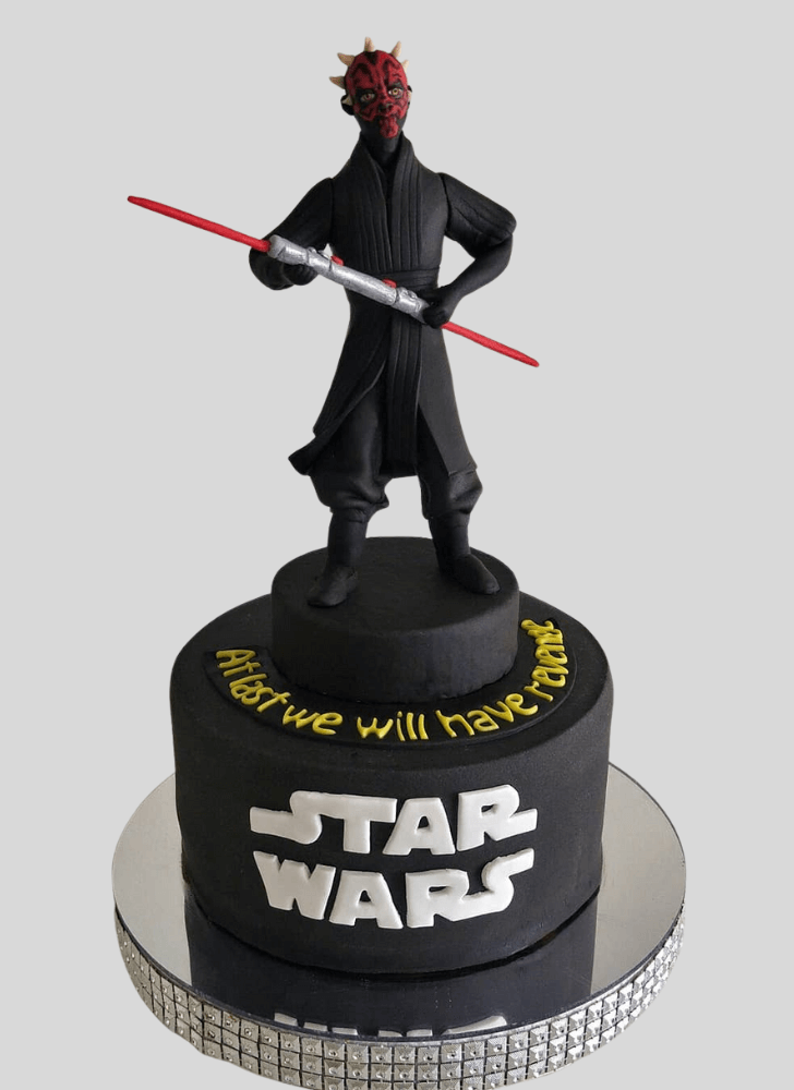 Fetching Darth Maul Cake