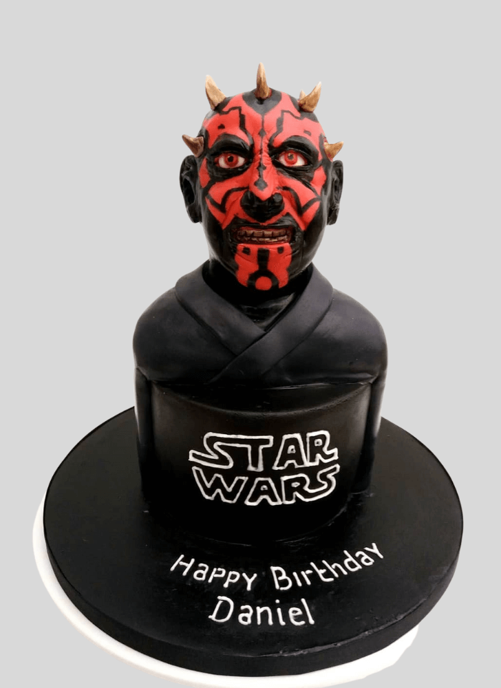 Fine Darth Maul Cake