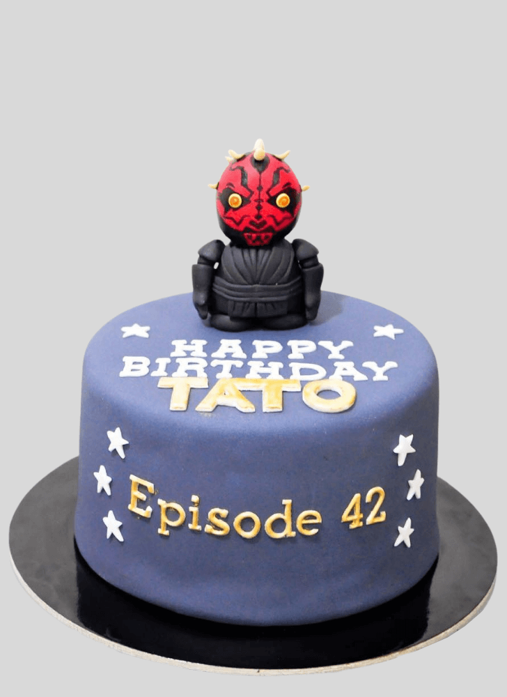 Ideal Darth Maul Cake