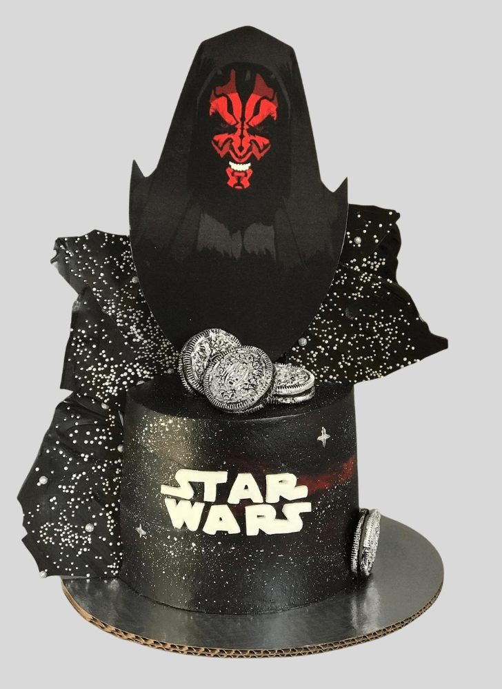Lovely Darth Maul Cake Design