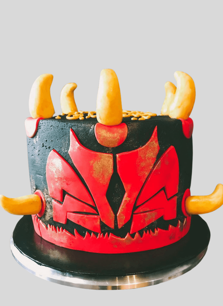 Magnificent Darth Maul Cake