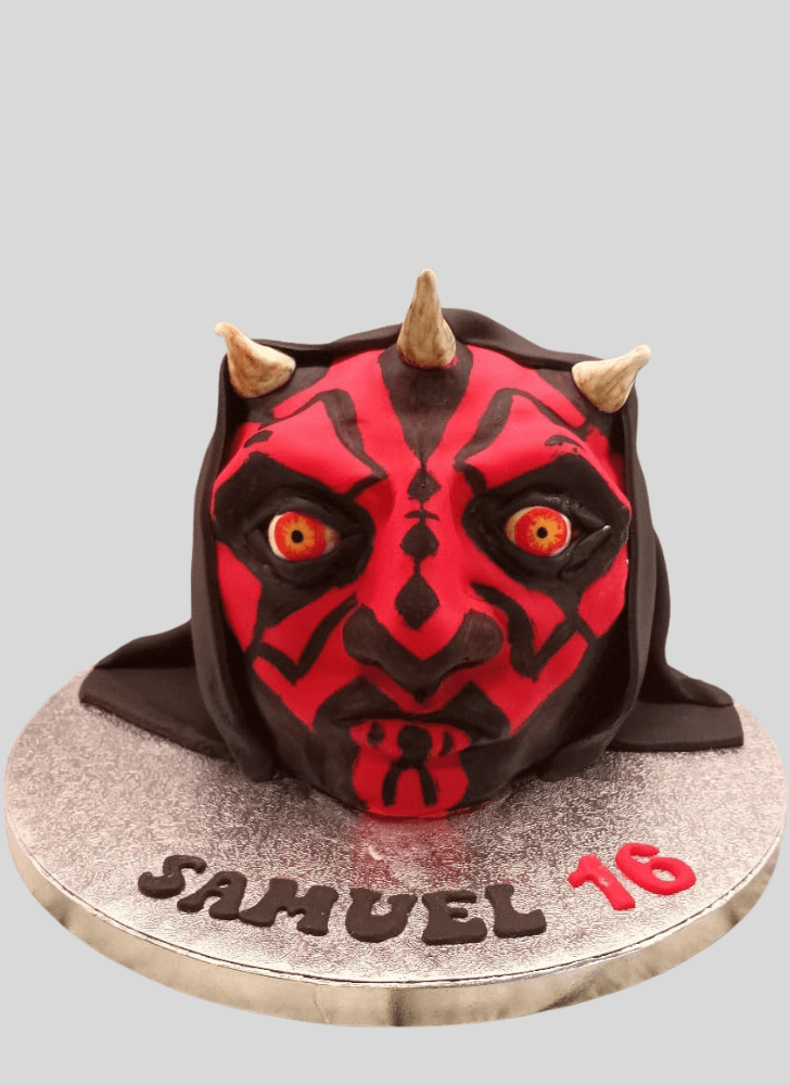 Marvelous Darth Maul Cake