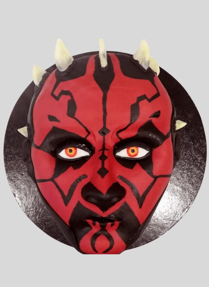 Pretty Darth Maul Cake