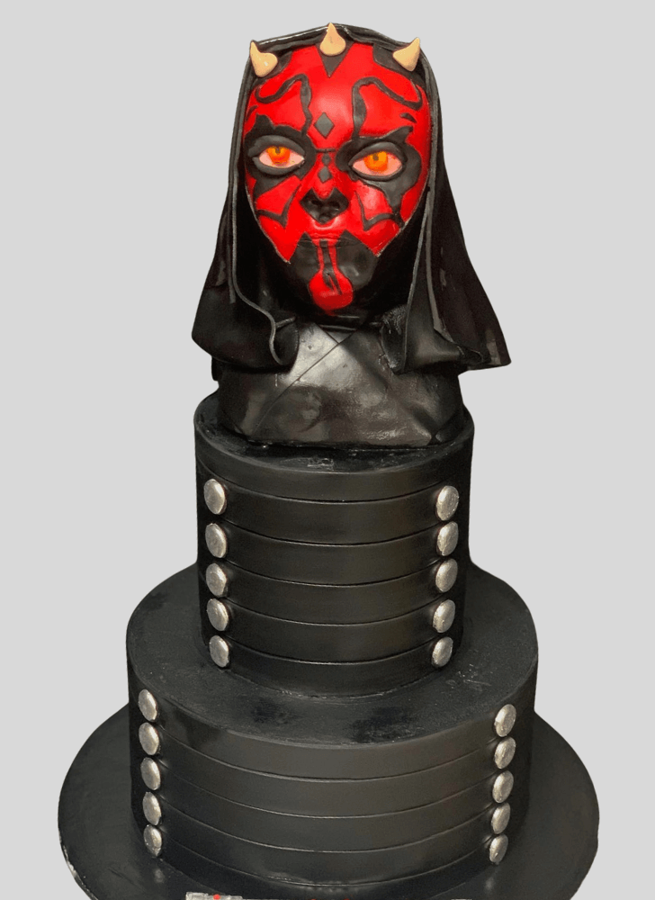 Shapely Darth Maul Cake