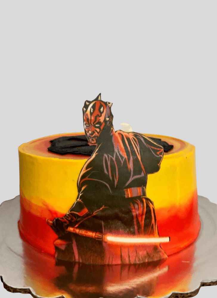 Stunning Darth Maul Cake