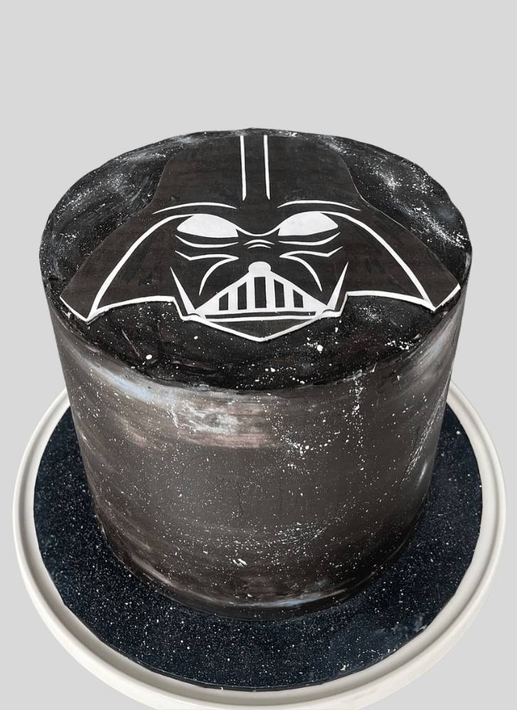 Cute Darth Vader Cake
