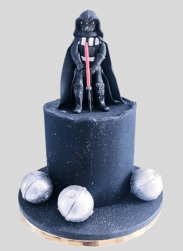 Dazzling Darth Vader Cake