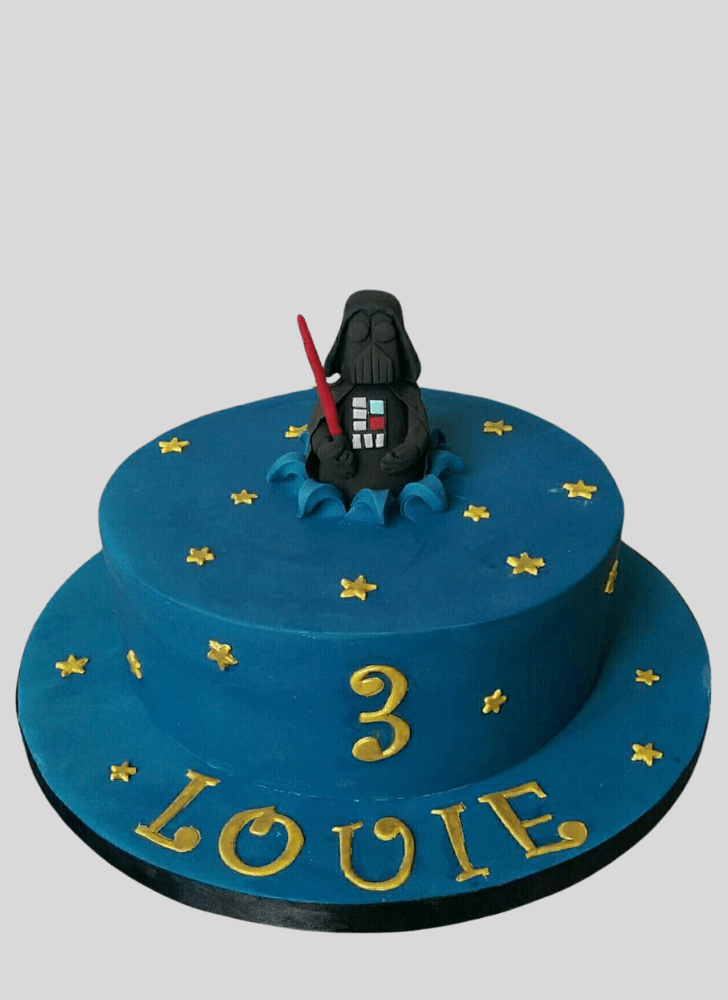 Delightful Darth Vader Cake