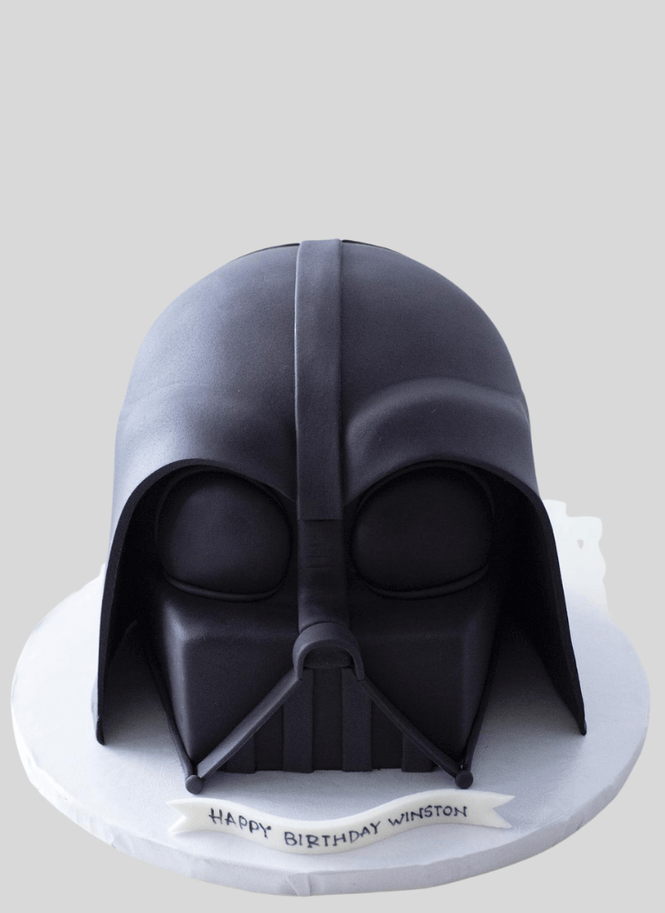 Lovely Darth Vader Cake Design