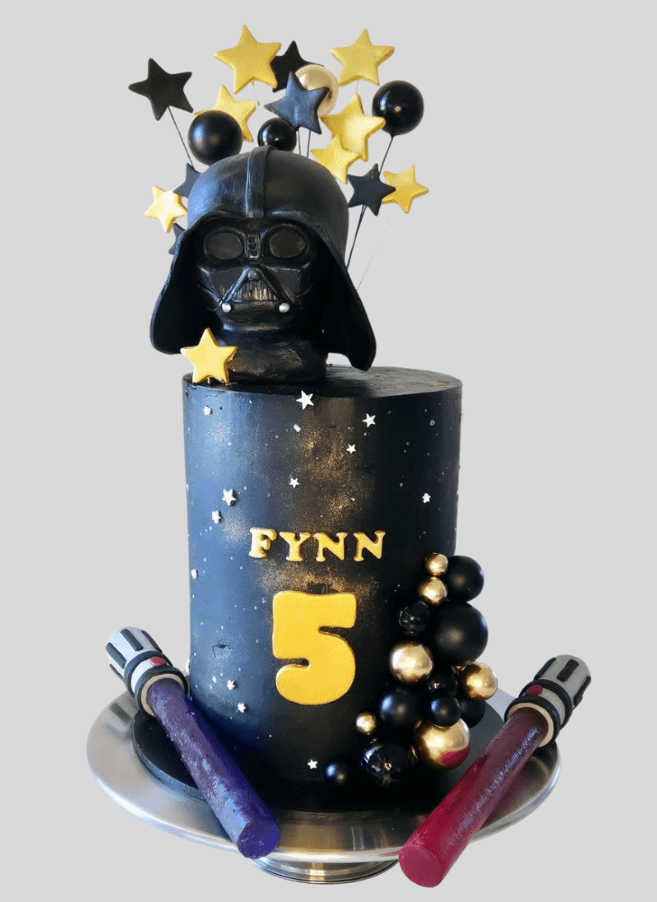 Superb Darth Vader Cake