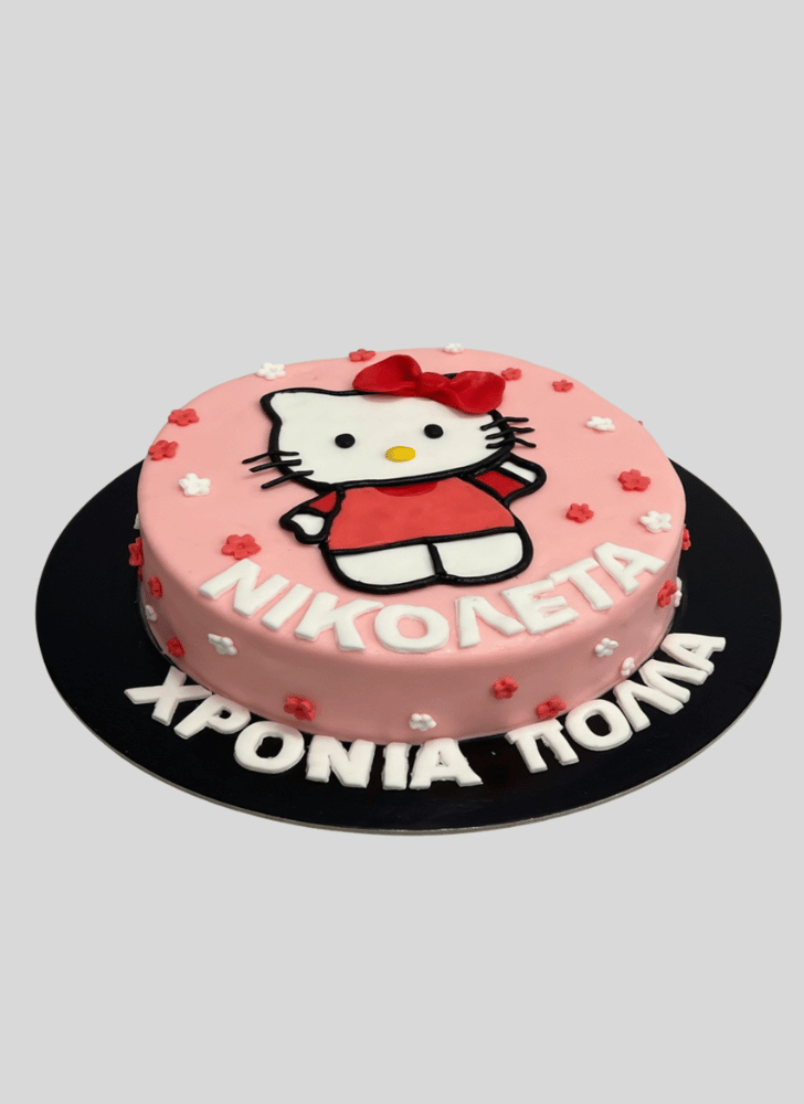 Alluring Hello Kitty Cake