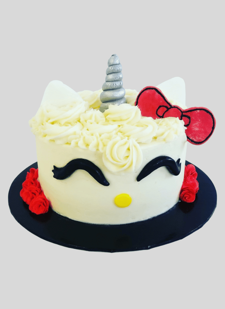Bewitching Hello Kitty Cake