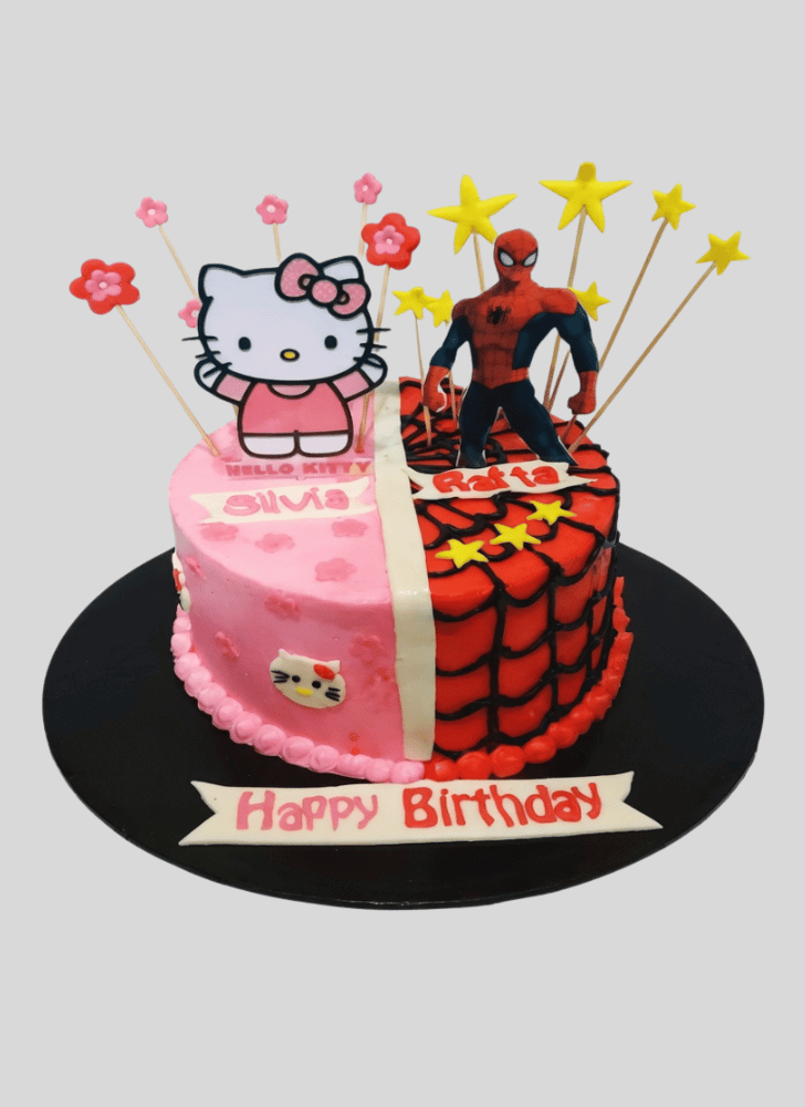 Fascinating Hello Kitty Cake