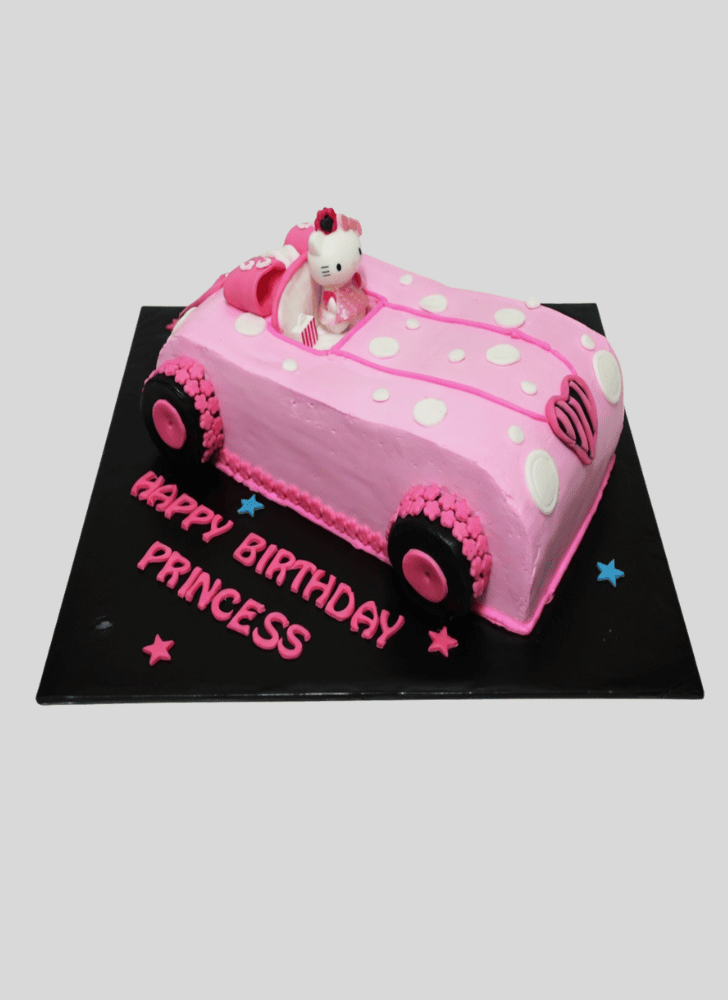 Fetching Hello Kitty Cake