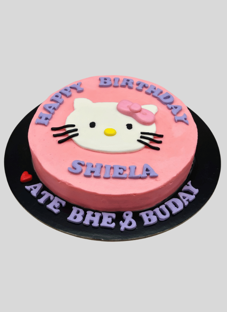 Graceful Hello Kitty Cake