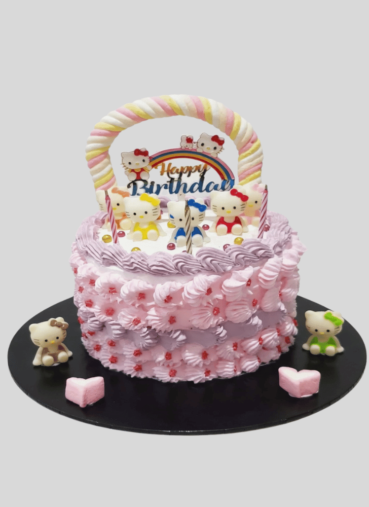 Ideal Hello Kitty Cake