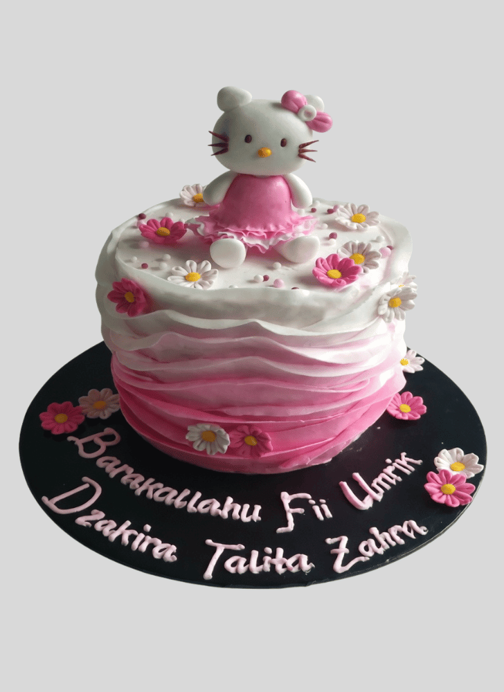 Radiant Hello Kitty Cake