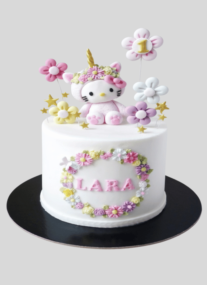 Slightly Hello Kitty Cake