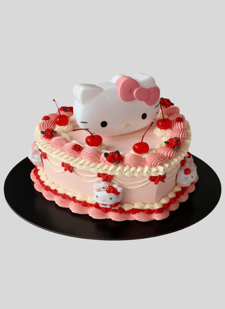 Splendid Hello Kitty Cake
