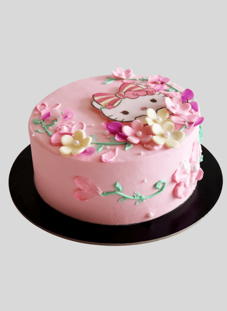 Wonderful Hello Kitty Cake Design