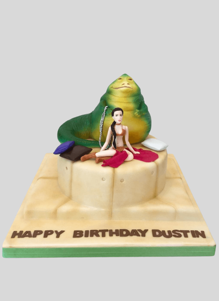 Adorable Jabba the Hutt Cake