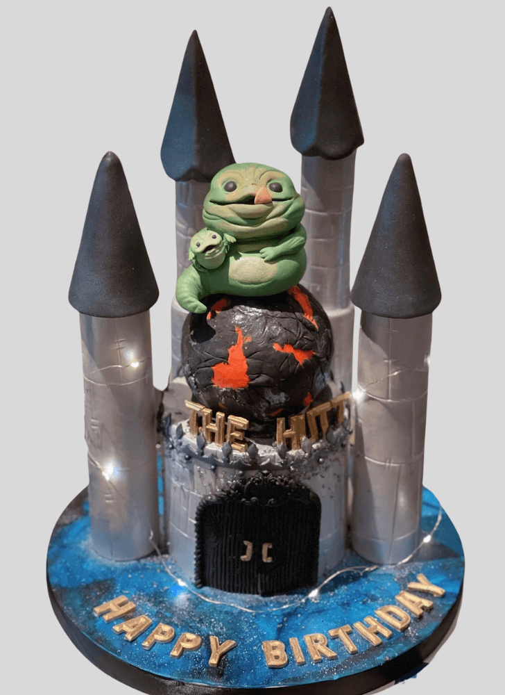 Alluring Jabba the Hutt Cake