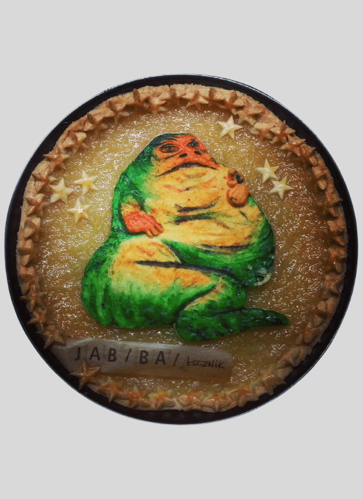 Comely Jabba the Hutt Cake