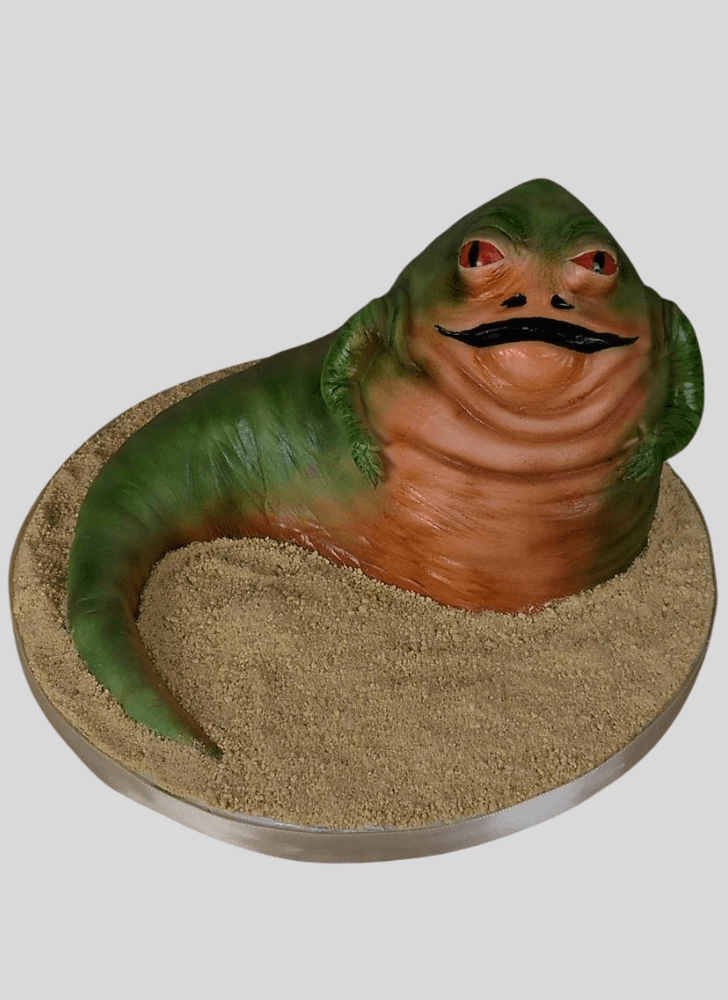 Dazzling Jabba the Hutt Cake