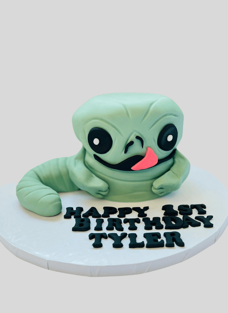Delicate Jabba the Hutt Cake