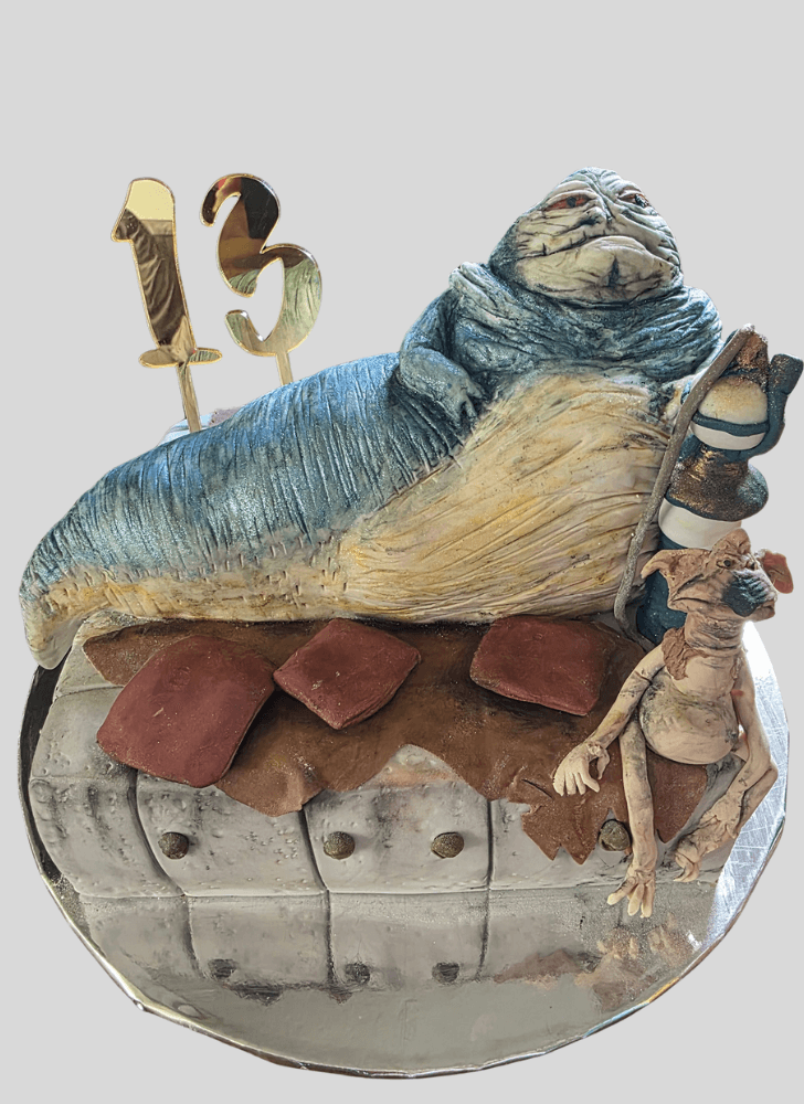 Delightful Jabba the Hutt Cake