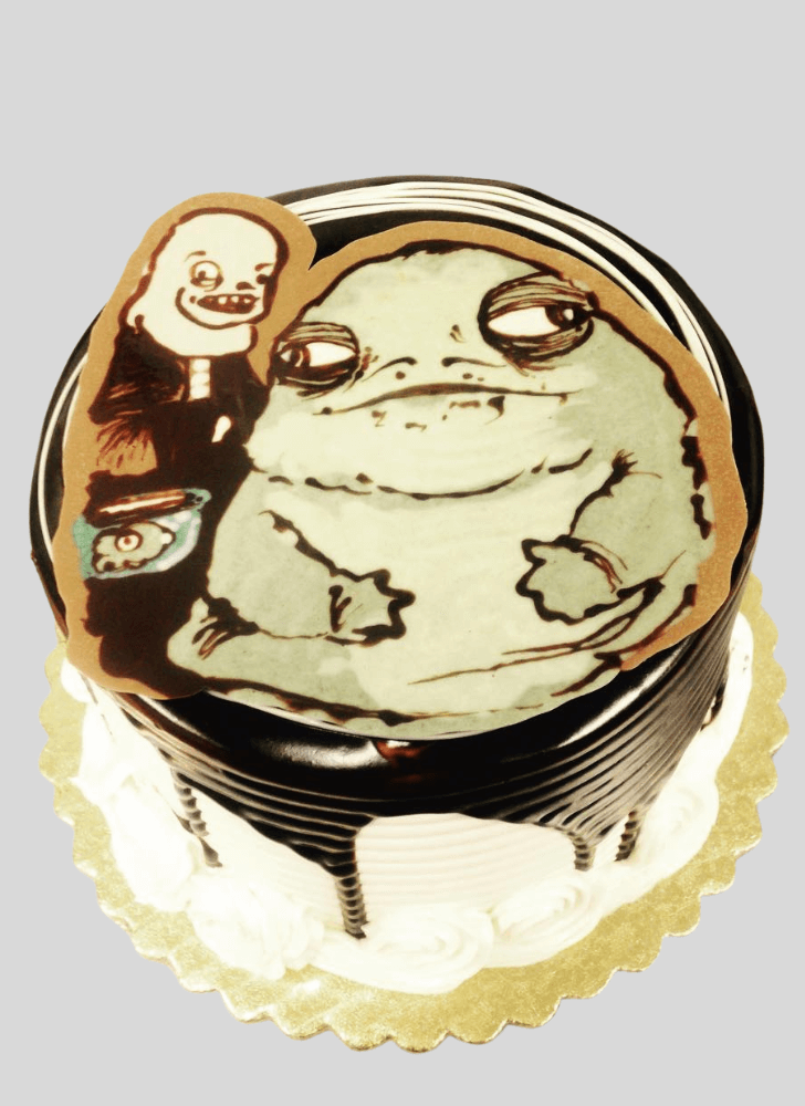 Divine Jabba the Hutt Cake
