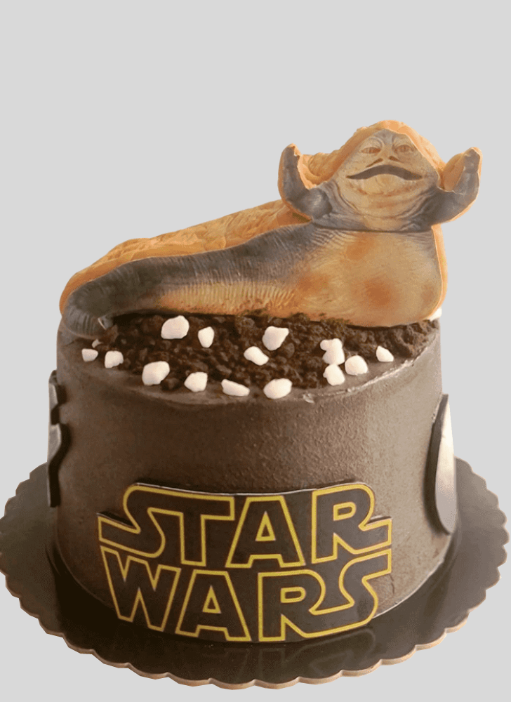 Elegant Jabba the Hutt Cake