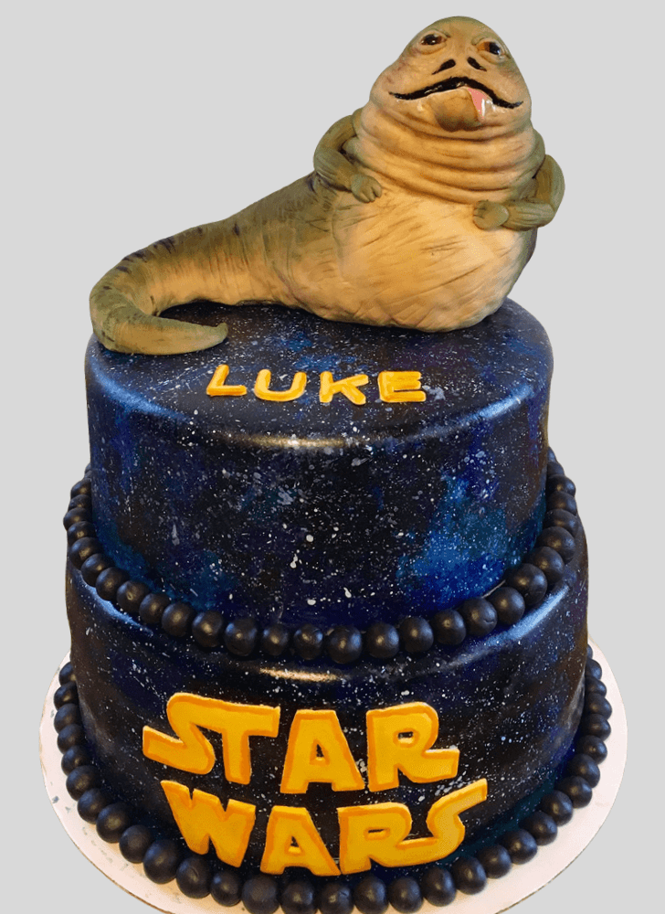 Enthralling Jabba the Hutt Cake