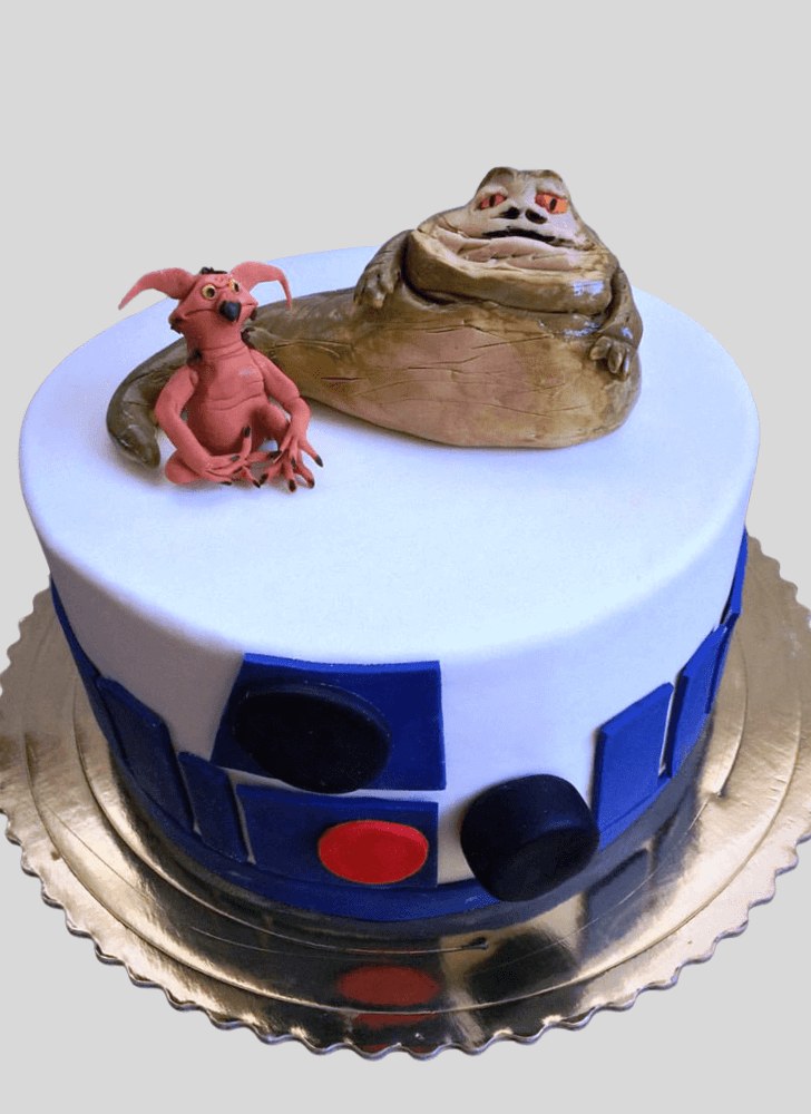 Enticing Jabba the Hutt Cake