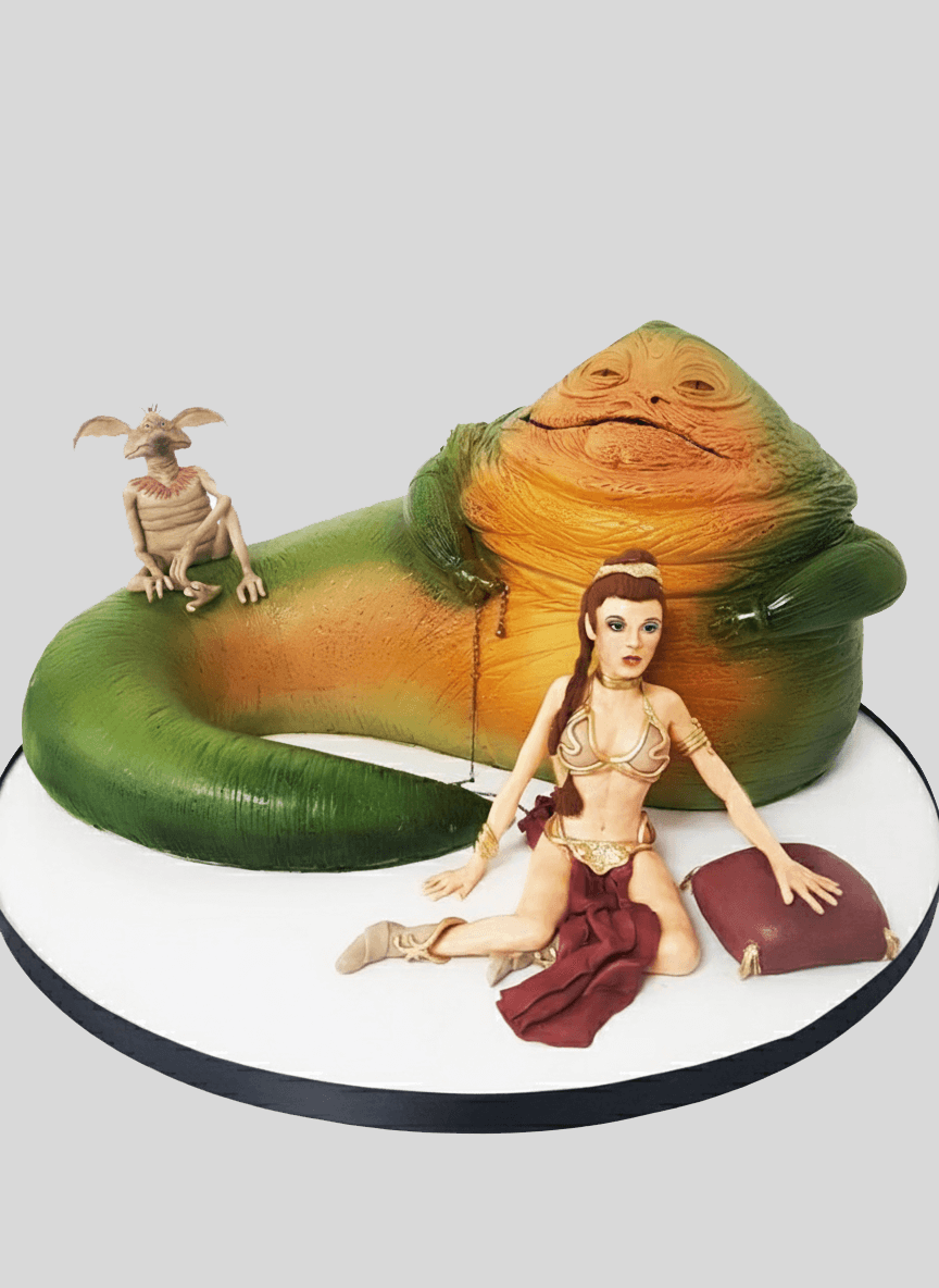 Fair Jabba the Hutt Cake
