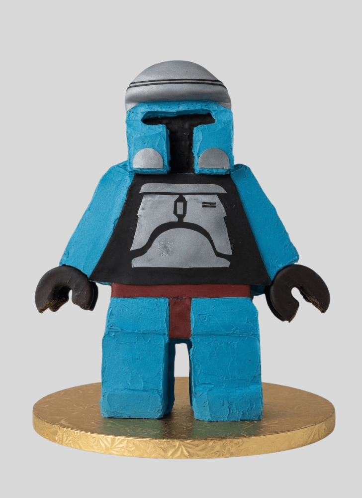 Admirable Jango Fett Cake Design