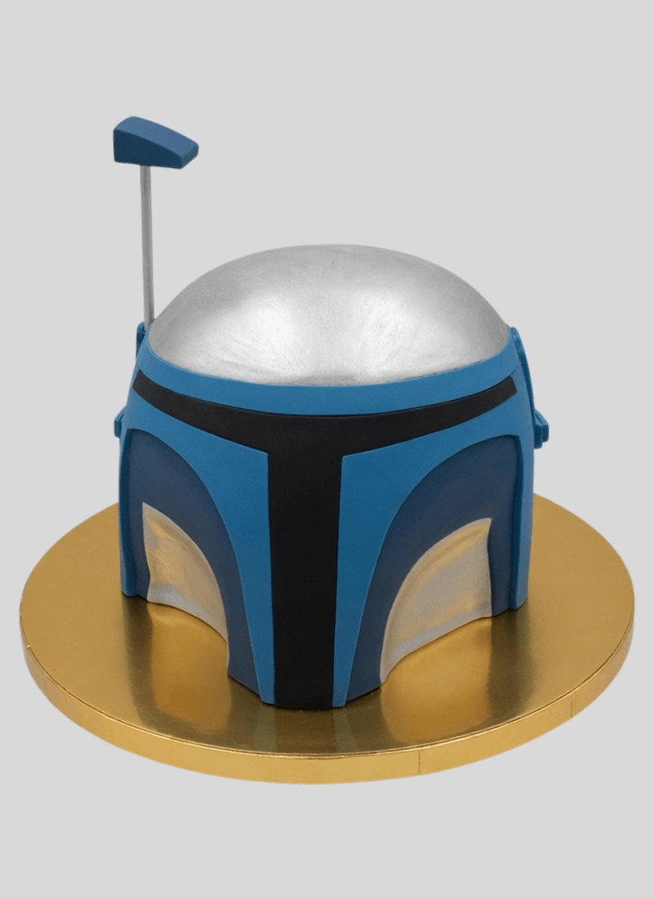 Adorable Jango Fett Cake