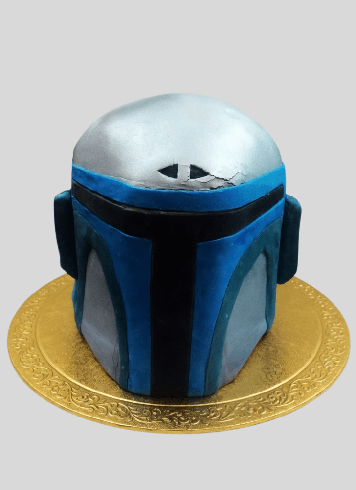 Angelic Jango Fett Cake