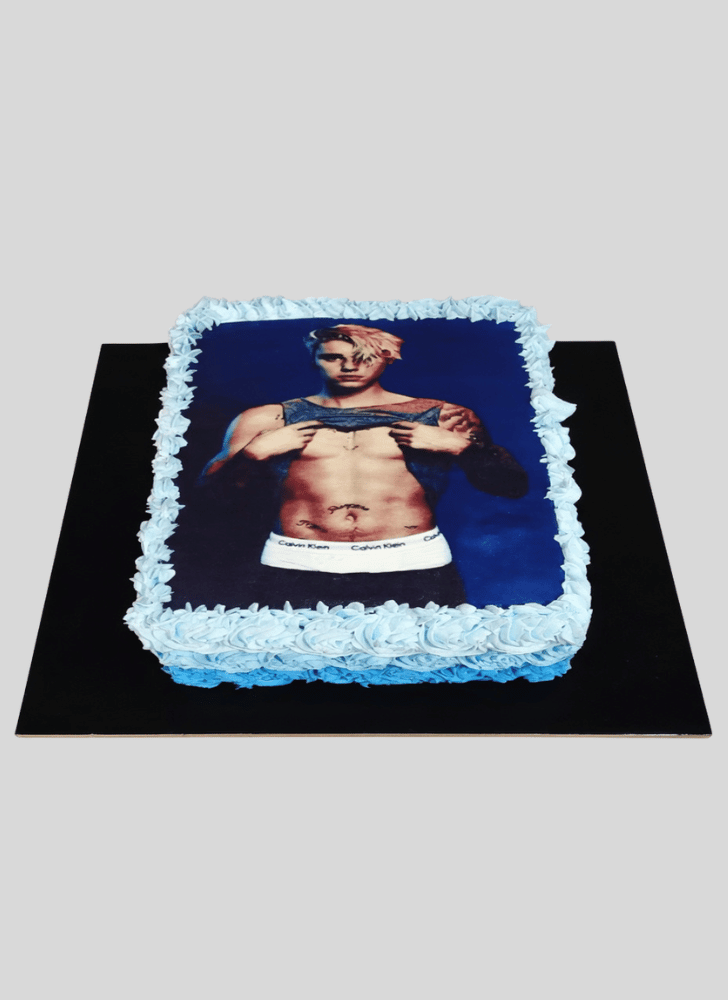 Delicate Justin Bieber Cake