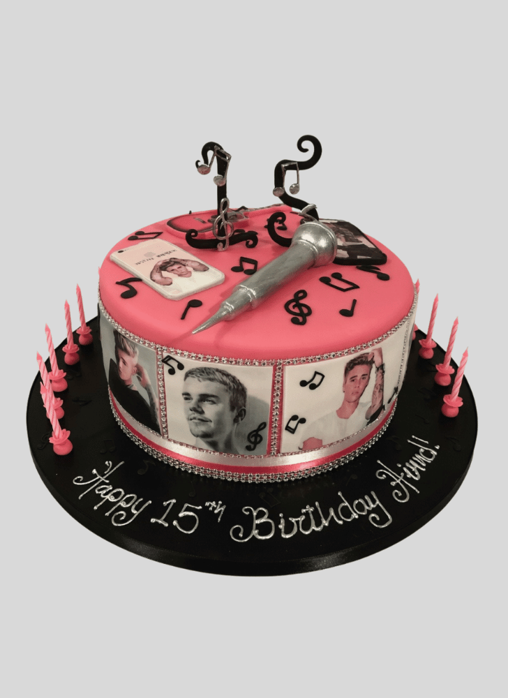 Fair Justin Bieber Cake