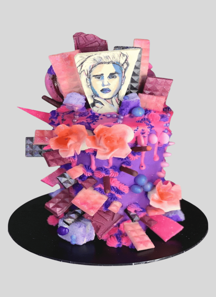 Good Looking Justin Bieber Cake