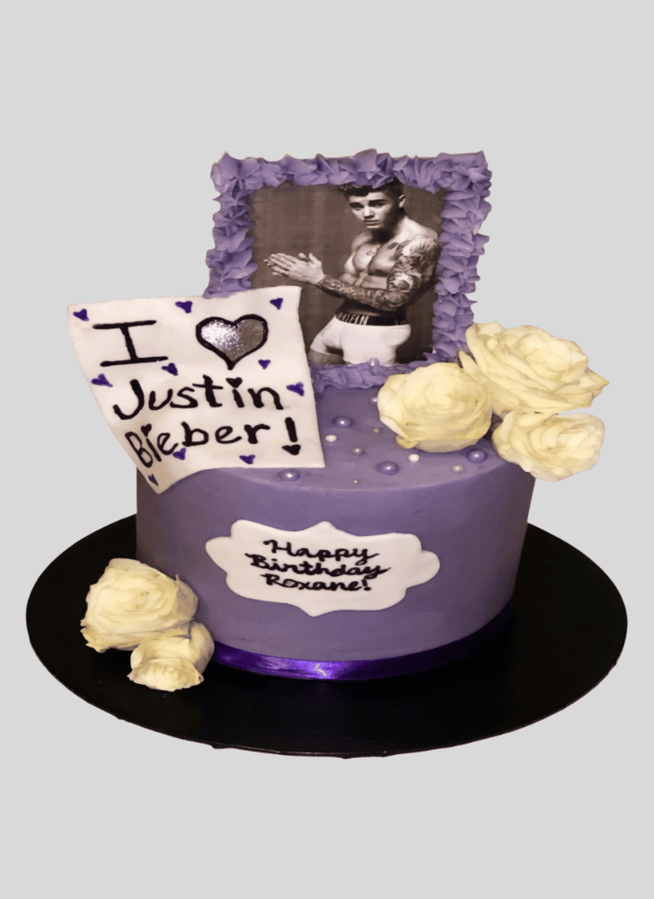 Magnetic Justin Bieber Cake