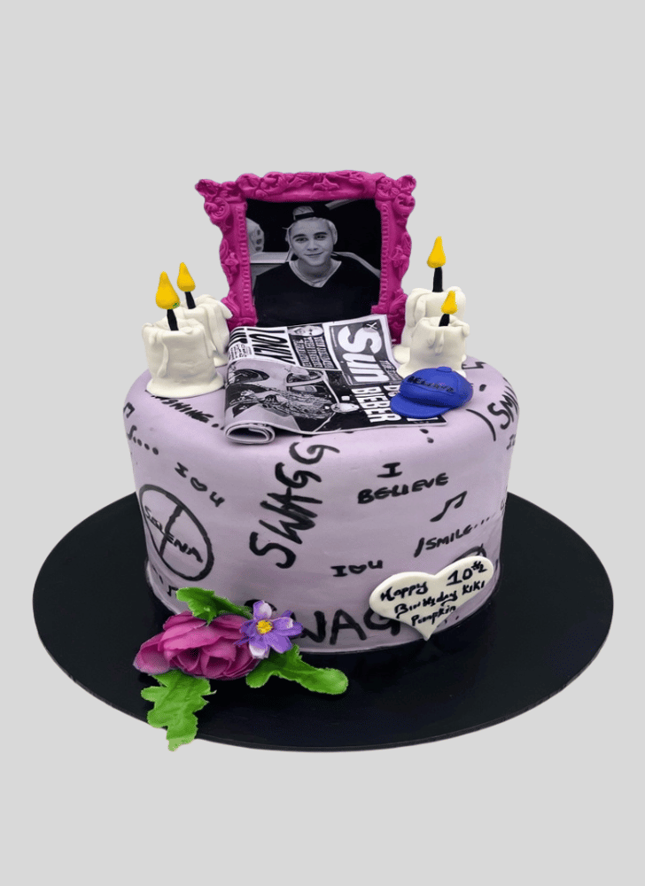 Refined Justin Bieber Cake