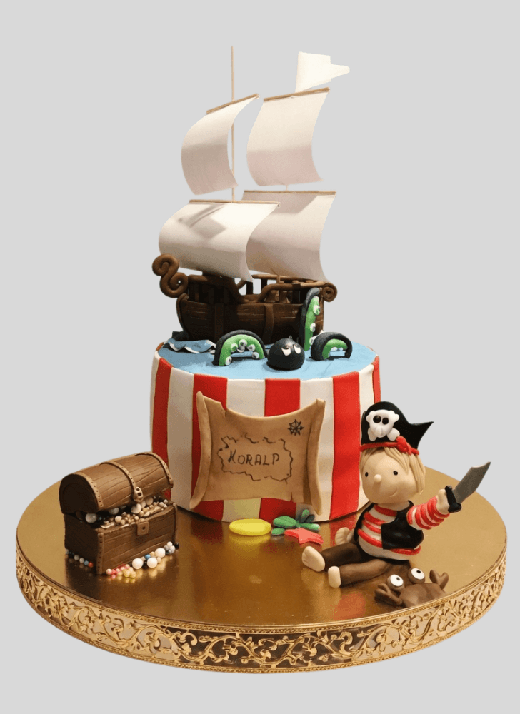 Delightful Pirate Cake