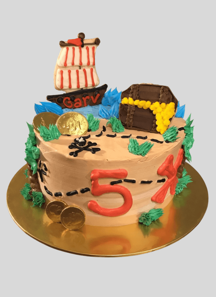 Elegant Pirate Cake