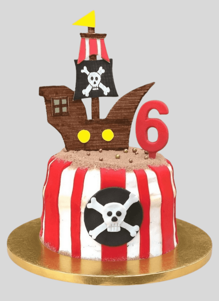 Enthralling Pirate Cake