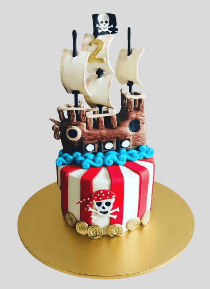 Enticing Pirate Cake