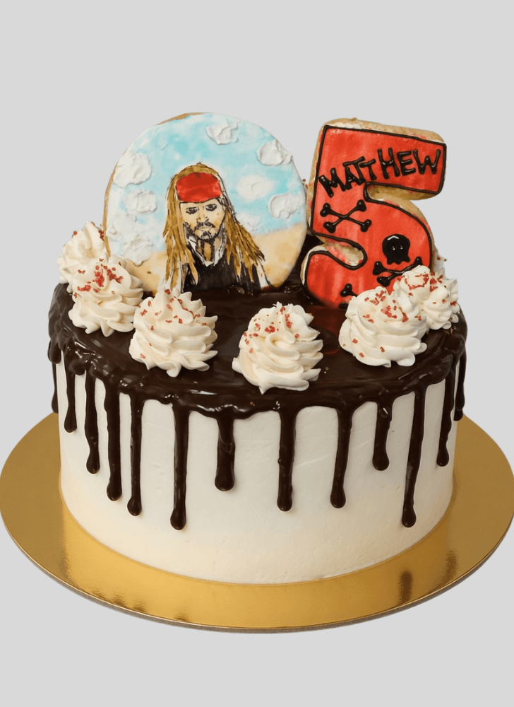 Lovely Pirate Cake Design