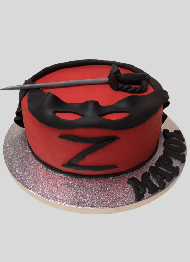Adorable Zorro Cake