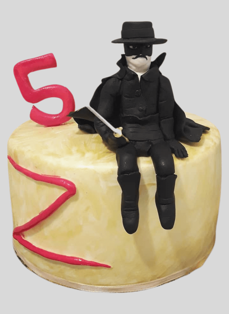 Appealing Zorro Cake